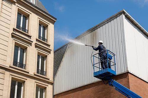 nettoyage façade pierre reconstituée paris