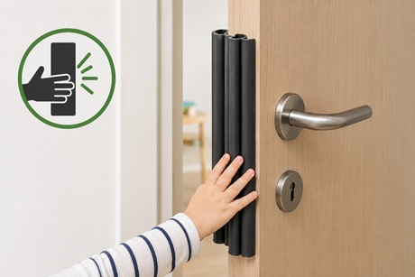 porte anti pince doigt